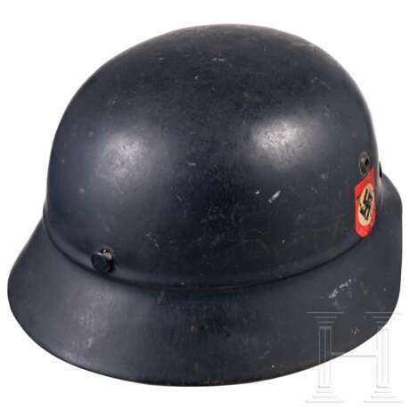 A Fire Protection Police double decal helmet M38 and a Reichsluftschutzbund helmet - photo 7 A Fire Protection Police double decal helmet M38 and a Reichsluftschutzbund helmet - photo 7