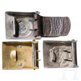 A RAD, a HJ and an SA belt buckle with belts - photo 2