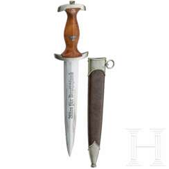 An SA dagger M 33, an early production by Malsch & Ambronn in Steinbach