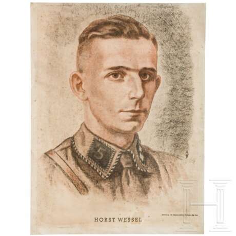 A portrait of SA-Obersturmführer Horst Wessel - photo 1