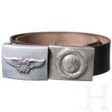 A Luftschutzwarndienst and a DLV belt buckle with belt - photo 1