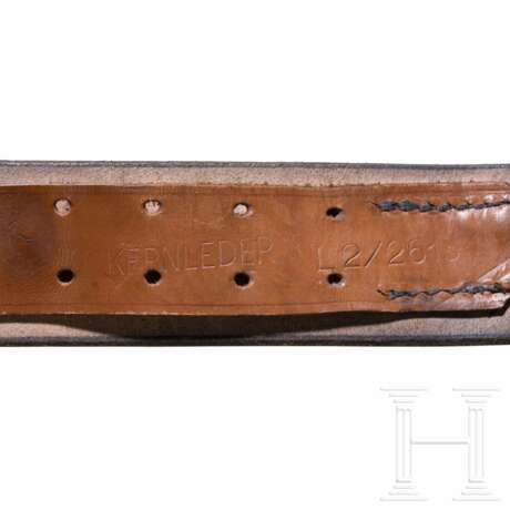 A Luftschutzwarndienst and a DLV belt buckle with belt - photo 4 A Luftschutzwarndienst and a DLV belt buckle with belt - photo 4