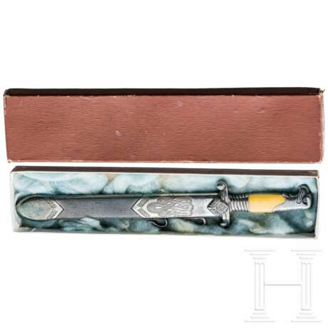 A miniature to an RAD Leader's Dagger M37 in case - photo 1 A miniature to an RAD Leader's Dagger M37 in case - photo 1