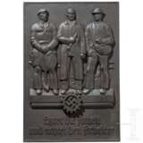 A Deutsche Arbeitsfront wall sign "Ehrt die Arbeit ..." - photo 1