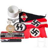 A small group of cloth insignia - photo 1