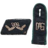 A group of cloth insignia for members of the DAG company security service - photo 1