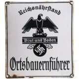 A wall plaque "Reichsnährstand - Ortsbauernführer" - фото 1