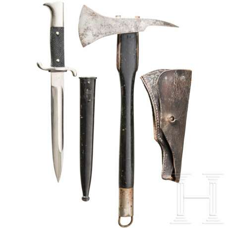 A fire department bayonet and axe - photo 1
