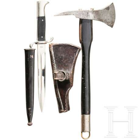 A fire department bayonet and axe - photo 2