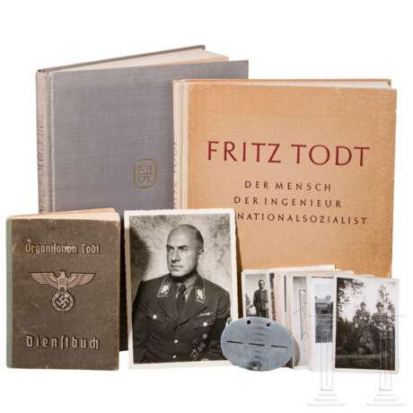 A small collection concerning the Organisation Todt (OT) - photo 1 A small collection concerning the Organisation Todt (OT) - photo 1