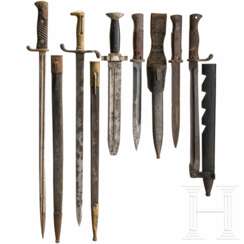 Six edged weapons