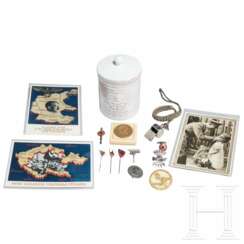 A lidded box "Deutsches Museum - Eröffnung des Saalbaues 7. Mai 1935" and others