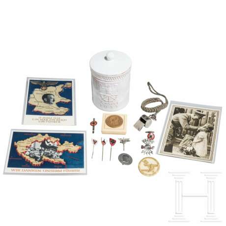 A lidded box "Deutsches Museum - Eröffnung des Saalbaues 7. Mai 1935" and others - photo 1