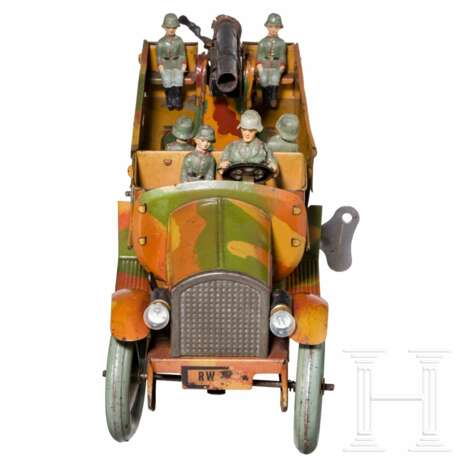 A Hausser-Elastolin anti-aircraft truck of the Reichswehr - photo 2 A Hausser-Elastolin anti-aircraft truck of the Reichswehr - photo 2