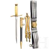 A dagger of honour and a parade sash for officers of the NVA Volksmarine - фото 1