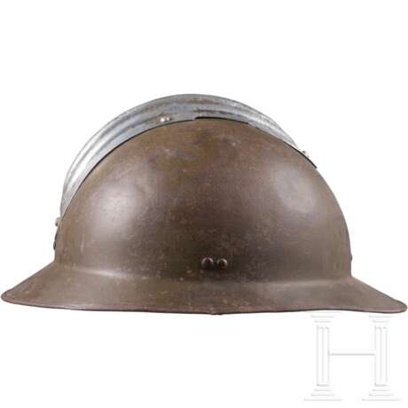 A steel helmet M 26 “Adrian” used by the Resistance - photo 2