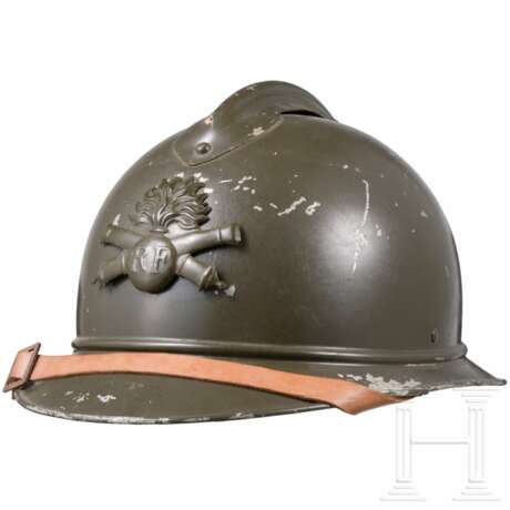 A parade steel helmet (Adrian) for artillery officers - фото 1