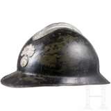 An Adrian helmet M 22 reused by the French gendarmerie - photo 1