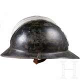An Adrian helmet M 22 reused by the French gendarmerie - photo 2