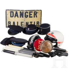 A small collection concerning the French police, 20th century