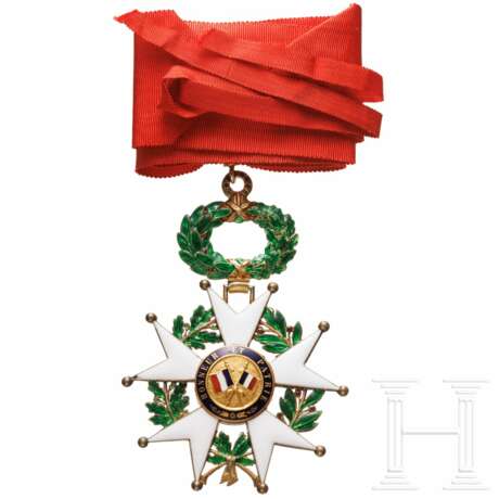 Order of the Legion of Honor - a Commander's Cross, 3rd Republic - photo 2