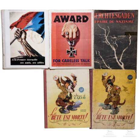 Two volumes of "La Bête est morte!" by Calvo - photo 1