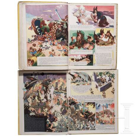 Two volumes of "La Bête est morte!" by Calvo - photo 3