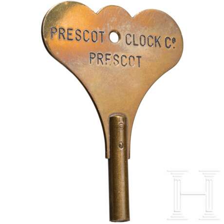 A ship wall clock made by Prescot Clock Co. of Prescot - Foto 4