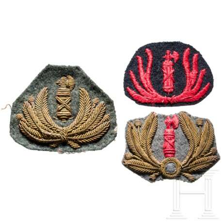 Three cap/beret insignia of the Brigate nere - photo 1 Three cap/beret insignia of the Brigate nere - photo 1