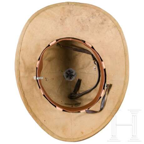 A tropical helmet M1928 for members of the armoured troups - фото 3