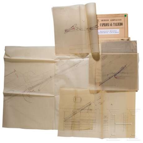 Caproni - designs for rockets, 1940s - Foto 1 Caproni - designs for rockets, 1940s - Foto 1