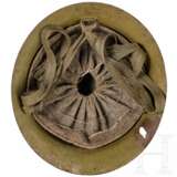 A steel helmet M 30/32, ‘Type 90’ of the Imperial Japanese Army, battle damaged - photo 3