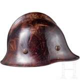 A Polish fire fighter's helmet made from spare material - photo 2