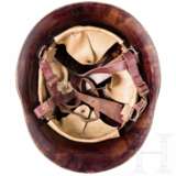 A Polish fire fighter's helmet made from spare material - photo 3