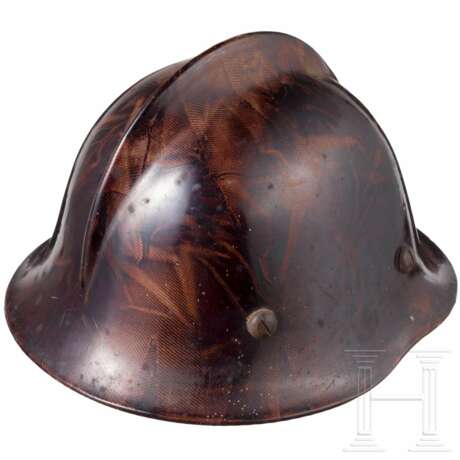 A Polish fire fighter's helmet made from spare material - photo 4
