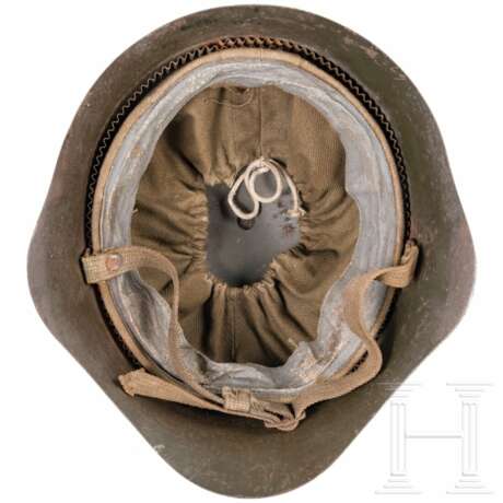 A steel helmet SSH-36 of the Red Army - фото 3