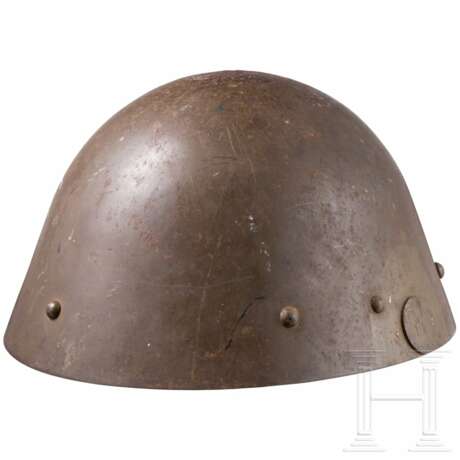 Czech steel helmet vz.32 taken over from the Danish railway - photo 1
