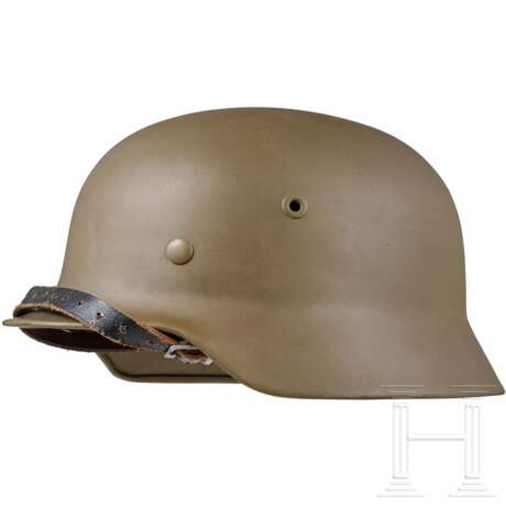 Wehrmacht steel helmet M40 reused by the Czech Army - photo 1