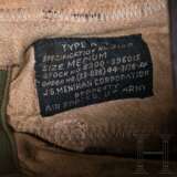 A US Air Force flying helmet, a pair of Royal Air Force pilot goggles and a part of an aircraft fuselage - photo 4