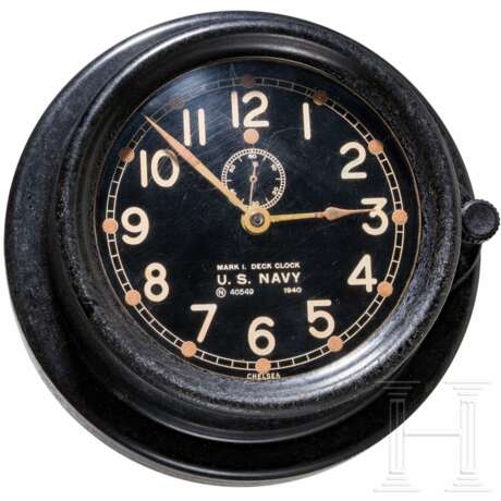 A "Mark I - Deck Clock" from the US Navy - photo 1 A "Mark I - Deck Clock" from the US Navy - photo 1