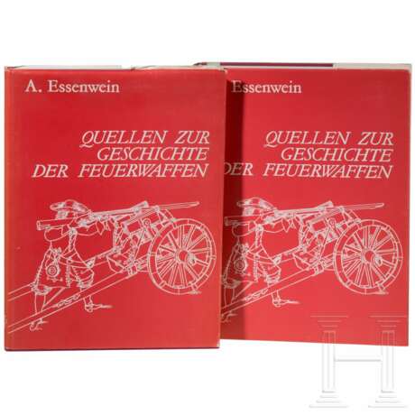 Essenwein, August: Quellen zur Geschichte der Feuerwaffen, Bd. I u. II, Graz, 1969 - photo 1 Essenwein, August: Quellen zur Geschichte der Feuerwaffen, Bd. I u. II, Graz, 1969 - photo 1