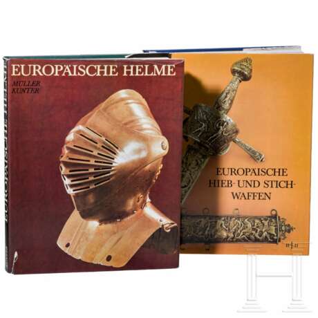 Zwei Bücher über europäische Helme und Blankwaffen aus der Sammlung des Museums für Deutsche Geschichte, DE - photo 1 Zwei Bücher über europäische Helme und Blankwaffen aus der Sammlung des Museums für Deutsche Geschichte, DE - photo 1