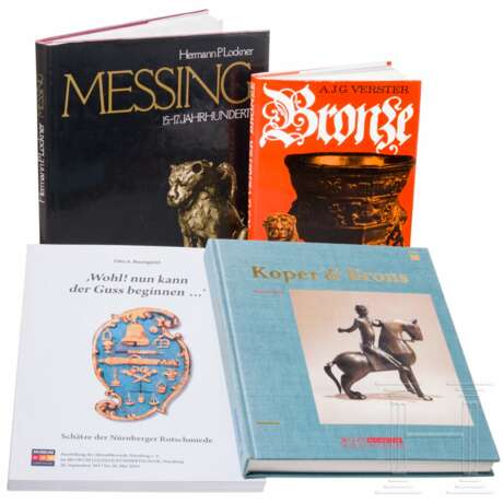 Vier Bücher zum Thema Bronzeguss, DE/NL - photo 1 Vier Bücher zum Thema Bronzeguss, DE/NL - photo 1