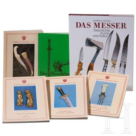 Sechs Bücher zu Messern, Dolchen und Hirschfängern, deutsch - photo 1 Sechs Bücher zu Messern, Dolchen und Hirschfängern, deutsch - photo 1