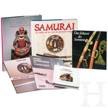 Sechs Bücher und Kataloge zum Thema Samurai, deutsch/englisch - photo 1 Sechs Bücher und Kataloge zum Thema Samurai, deutsch/englisch - photo 1