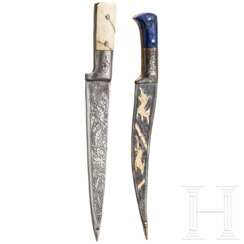 Kard und Pesh-Kabz, persisch, 20. Jhdt.