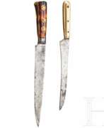 Overview. Kard und Messer, persisch, um 1900