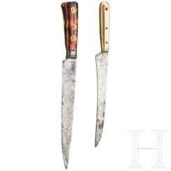 Kard und Messer, persisch, um 1900