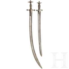 Zwei Tulware, Indien, um 1800