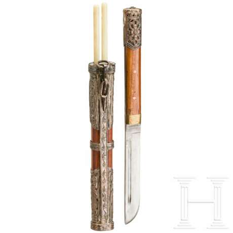 Essbesteck, sinotibetisch, um 1900 - photo 2